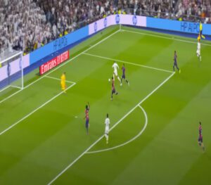 Barcelona vs Real Madrid El clasico Mbappe goal offside